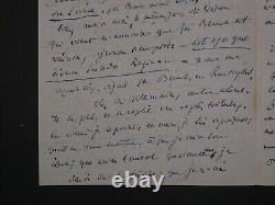 Jules JANIN, Writer Autographed Letter Signed, 5 pages