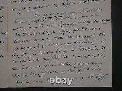 Jules JANIN, Writer Autographed Letter Signed, 5 pages