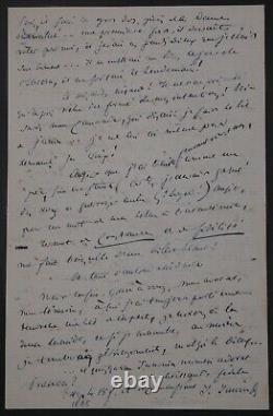 Jules JANIN, Writer Autographed Letter Signed, 5 pages