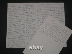 Jules JANIN, Writer, autograph letter signed, 5 pages