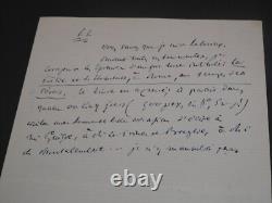 Jules JANIN, Writer, autograph letter signed, 5 pages