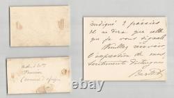 Julia Bartet Signed Autograph Letters and Postcards, Comédie-Française, 19th Century
