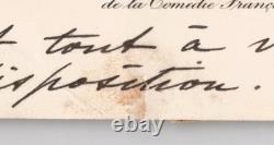 Julia Bartet Signed Autograph Letters and Postcards, Comédie-Française, 19th Century