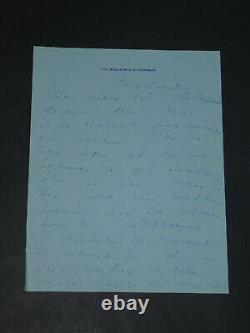 Juliette & Marcel ACHARD SIGNED AUTOGRAPH LETTERS TO LHOSTE 1950