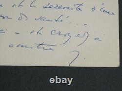 Juliette & Marcel ACHARD SIGNED AUTOGRAPH LETTERS TO LHOSTE 1950