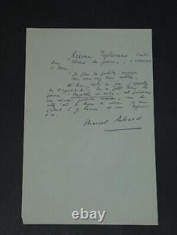 Juliette & Marcel ACHARD SIGNED AUTOGRAPH LETTERS TO LHOSTE 1950