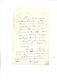 June 1858. Lamartine. Signed Autograph Letter. To A Support From Libourne. Text+