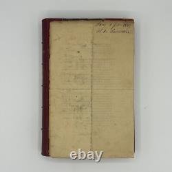LAMARTINE Alphonse de Complete Works, First Edition accompanied by an autograph letter