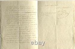 LEYRIS (Augustin Jacques) 1762-1840 Convention Member, signed autograph letter 1798