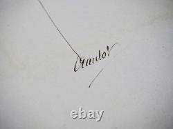 LOUIS XVI handwritten letter signed Chaillou right of alienage 1783