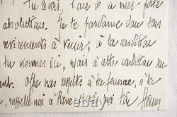 L.a. S Henry De Jouvenel (1876-1935) Signed Autograph Letter To Henry Lémery 1914