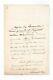 Lamartine / Autograph Letter Signed / To Mr. De Saint Albin / Chemins De Fer