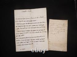 Lamoignon de MALESHERBES Signed Autograph Letter Manuscript Louis XVI