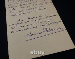 Laurent TAILHADE, Poet SIGNED AUTOGRAPH LETTER OF 4 PAGES, 1899