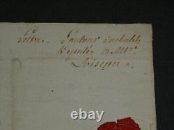 Lautour Duchalit Signed Autograph Letter French Revolution 1792