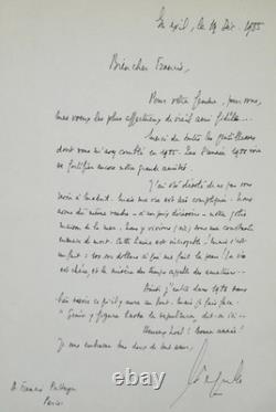 Léon Degrelle Autograph Signed Letter: $100,000 to whoever takes me down