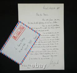 Léon Degrelle Autograph Signed Letter: $100,000 to whoever takes me down