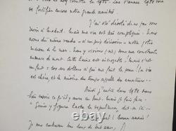 Léon Degrelle Autograph Signed Letter: $100,000 to whoever takes me down