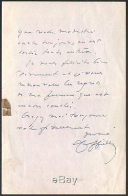 Leonetto Cappiello. Autograph Letter Signed And Dated 1933