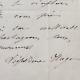 Léopoldine Hugo Very Rare Autographed Letter Signed To Auguste Vacquerie