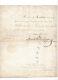 Letter From Convocation To The Addressed Room A Sign M De Montozon Louis Philippe