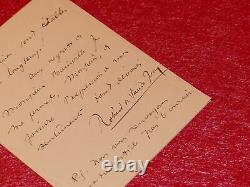 Letter Signed Autography Robert De Saint-jean (journalist) Ca 1929 Julien Green