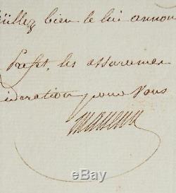 Letter Signed Marshal Massena