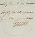 Letter Signed Marshal Massena