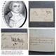Letter Signed By Joseph Nourse (1754-1841) Minister Who Worked With Washington