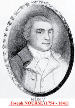 Letter signed by Joseph NOURSE (1754-1841) Minister who worked with WASHINGTON