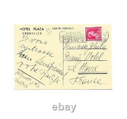 Liane De Pougy Harry Baur / Set Of Signed Letters / Cocotte / Years 30