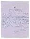 Liane De Pougy - Prince George Ghika / Signed Autograph Letter / Love / Poem