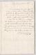 Louis Alexis Desmichels Signed Autograph Letter To Mr. Blanc 1844