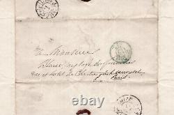 Louis Alexis Desmichels Signed Autograph Letter to Mr. Blanc 1844