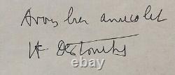 Louis-Ferdinand CÉLINE Autographed Letter Signed Destouches Pamphlets 1939