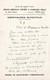 Louis-ferdinand Celine. Signed Autograph Letter. Separation Elizabeth Craig