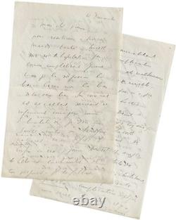 Louis-Ferdinand Céline / Signed handwritten letter / Lucette / Love & Tenderness