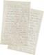Louis-ferdinand C&eacute;line / Signed Handwritten Letter / Lucette / Love & Tenderness