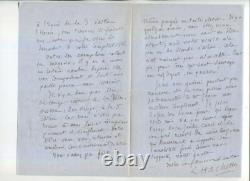 Louis HACHETTE RARE SIGNED AUTOGRAPH LETTER 3 pages in 1863 from the famous publisher