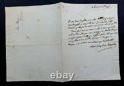 Louis Joseph de Bourbon Autographed Signed Letter, 1803