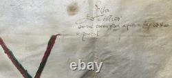 Louis XIV, King of France, signed letter – letters of grace, pardon, and remission, 1682