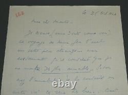 Louis-ferdinand Celine Letter Autograph Signee De Son Exil In Denmark Oct 1950