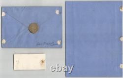 Louise Abbéma: Lot of Signed Autograph Letter, Envelope & Visiting Card, 1896