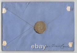 Louise Abbéma: Lot of Signed Autograph Letter, Envelope & Visiting Card, 1896