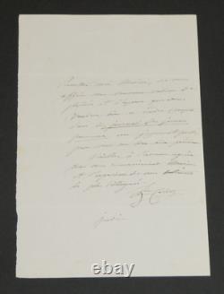 Louise Colet - Signed Autograph Letter