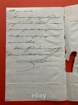 Louise D'artois, Grand Duchess Of Parma Autograph Signed Letter