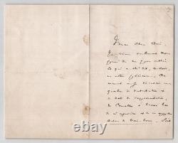 Ludovic Halévy Collection of 2 signed autograph letters