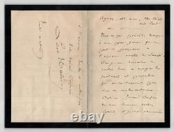 Ludovic Halévy Collection of 2 signed autograph letters