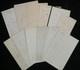 Ludovic Hal&eacute;vy, Lot Of 12 Signed Autograph Letters, 1858/1902