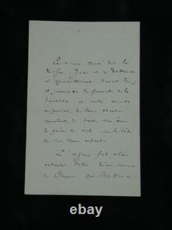 Ludovic Halévy, lot of 12 signed autograph letters, 1858/1902